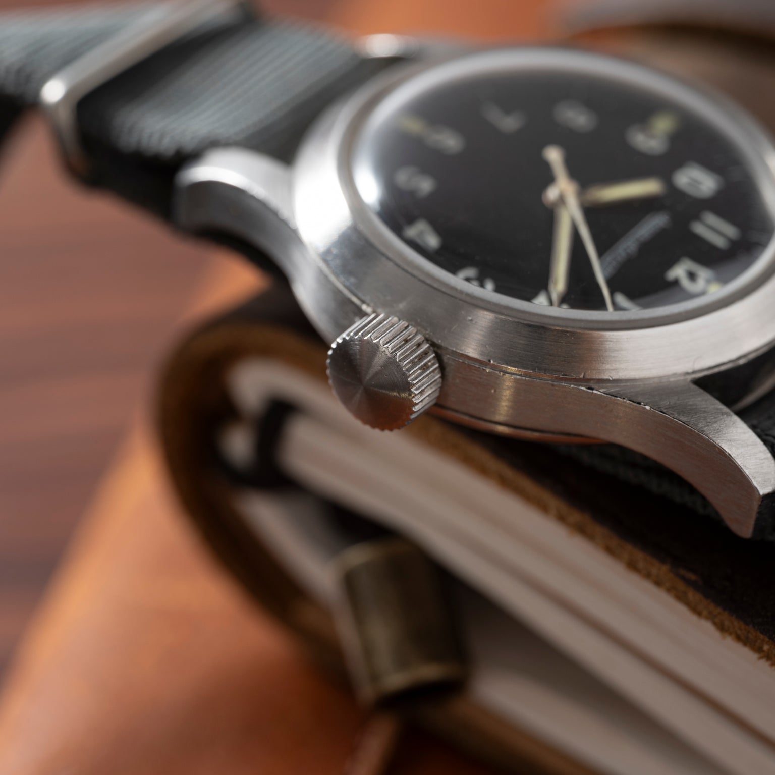 Jaeger-LeCoultre Mark 11 'White Twelve' R.A.F. Issue - Image 9