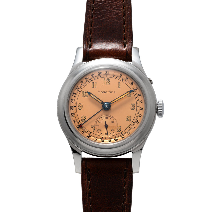 Longines 'Salmon' Pointer Date - Image 2