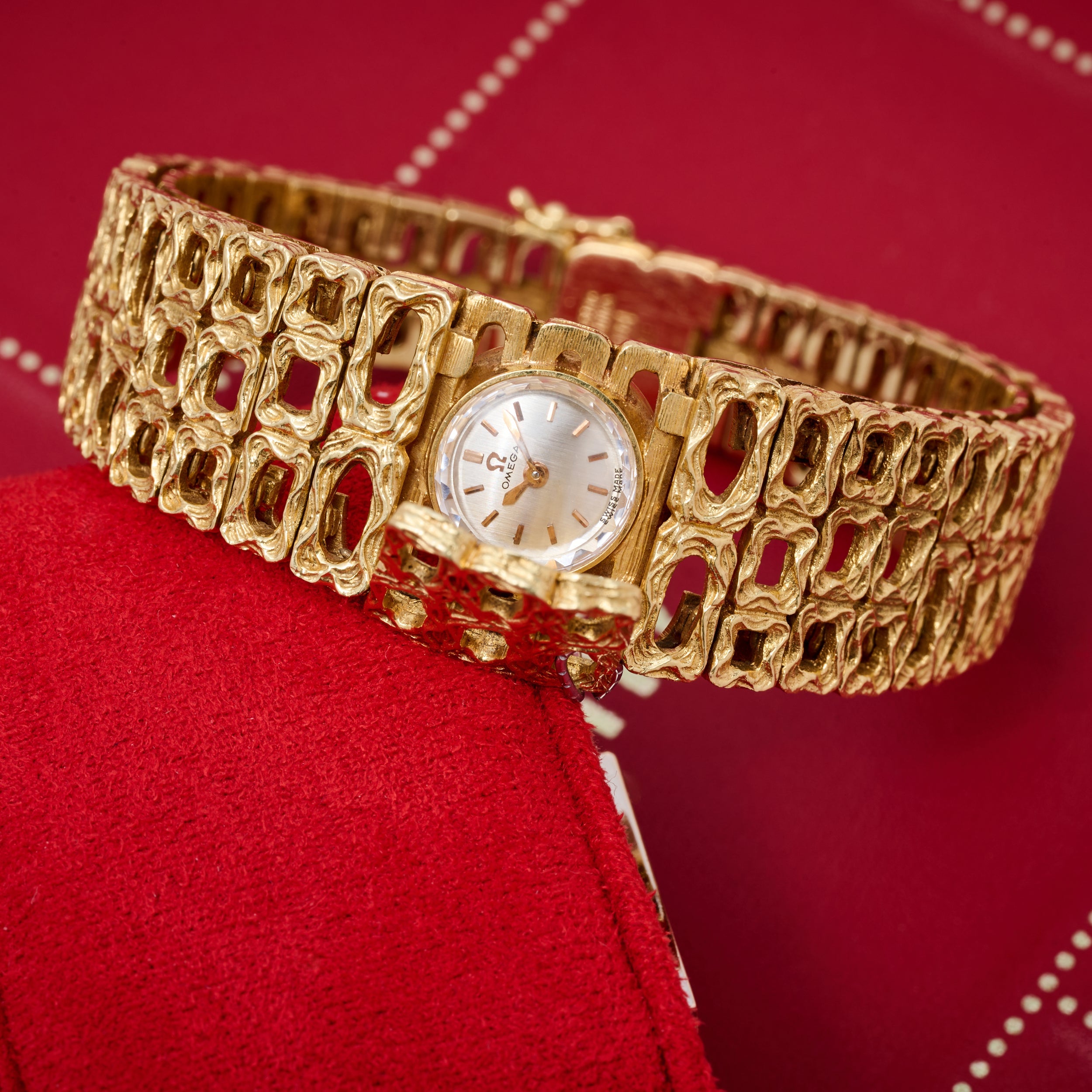 Omega 'Secret' Bracelet Watch by Gilbert Albert - Image 11