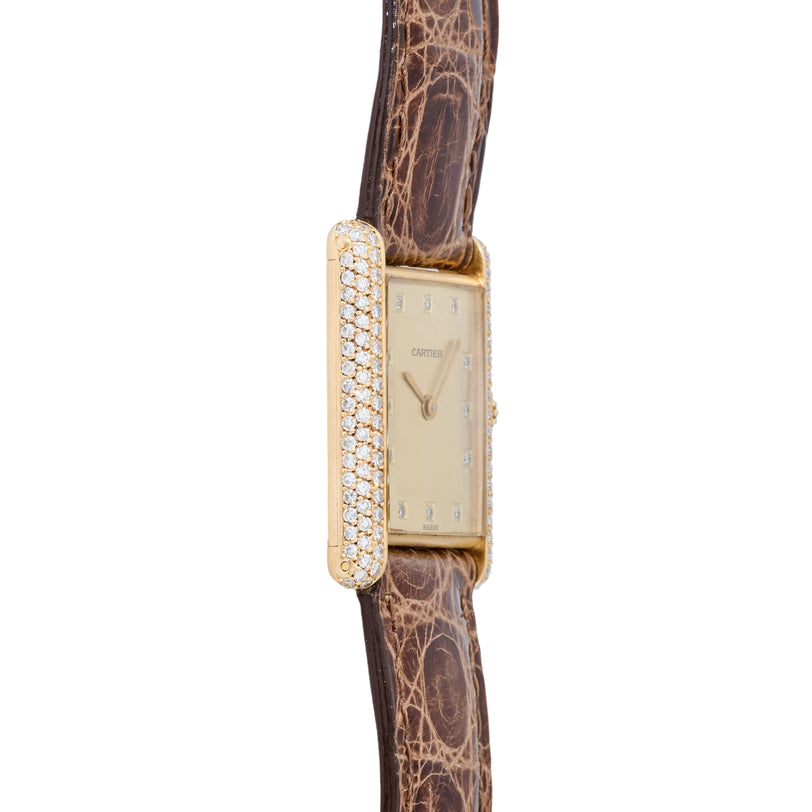 Cartier Tank LC Diamonds