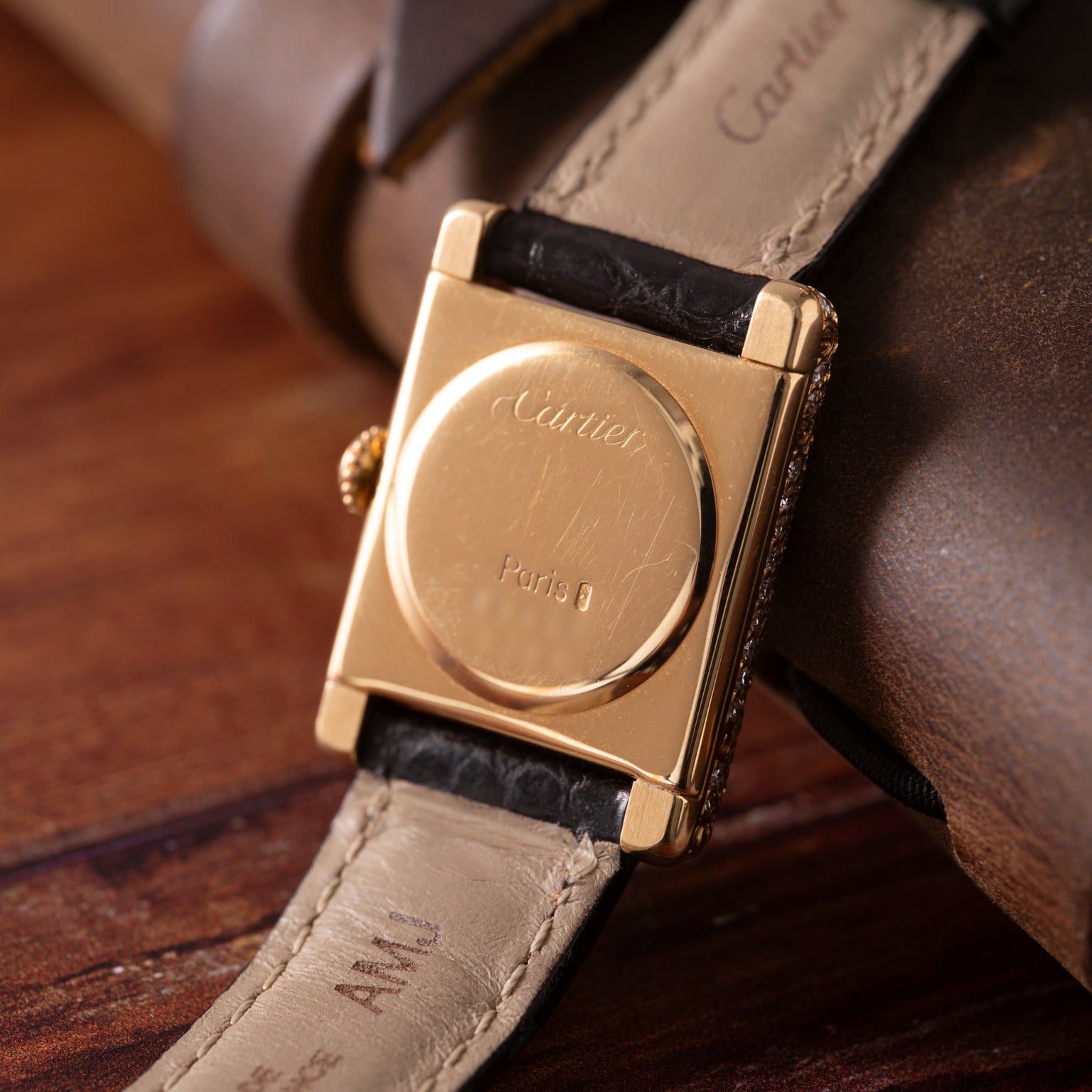 Cartier Tank ‘Onyx and Coral’ - Image 7