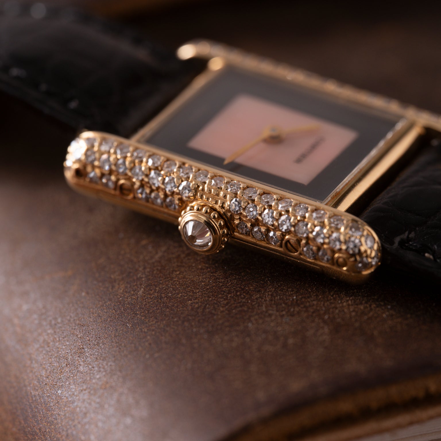 Cartier Tank ‘Onyx and Coral’ - Image 9