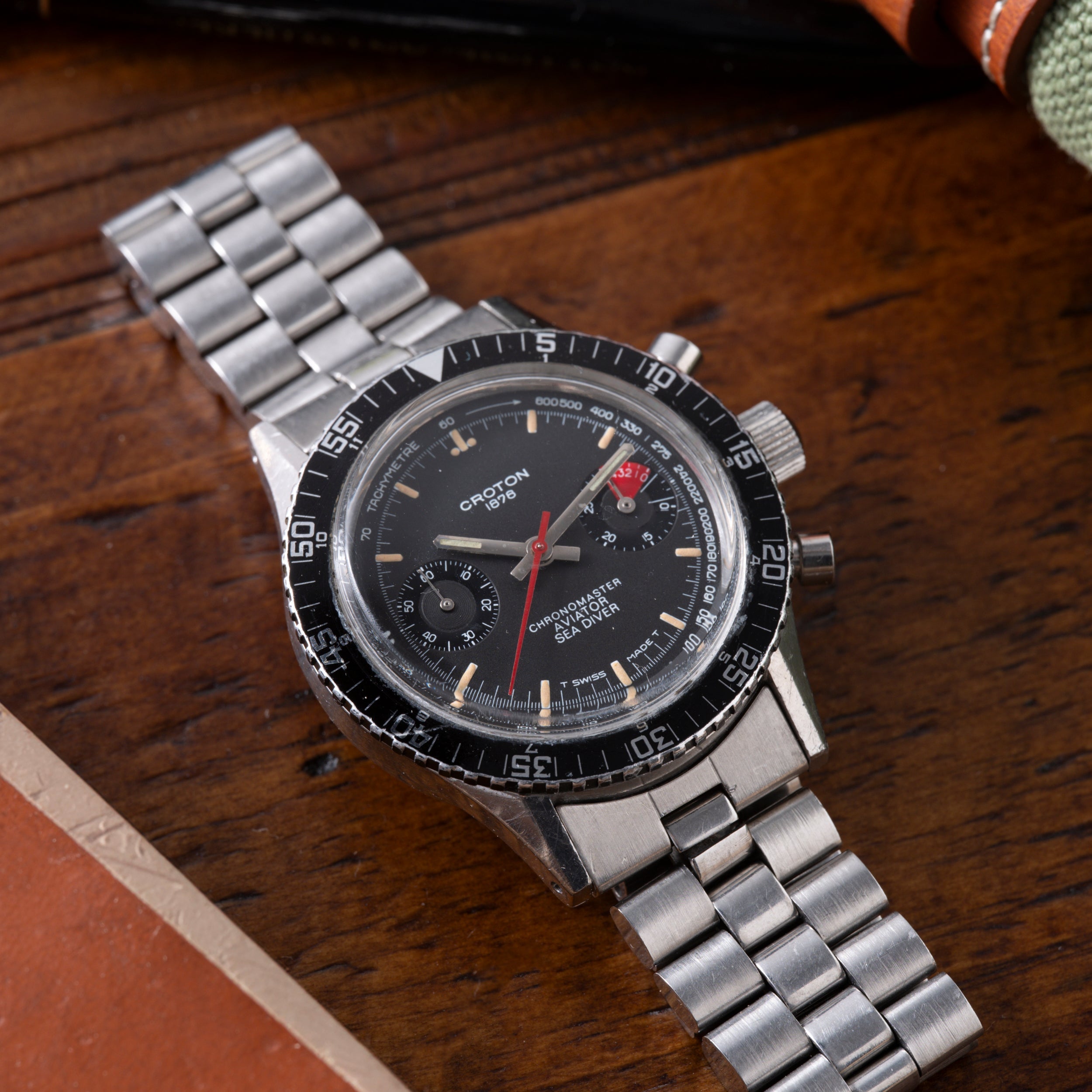 Croton Chronomaster Aviator Sea Diver