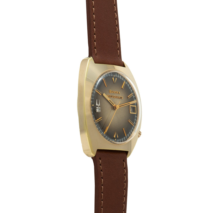 Bulova Accutron Accuquartz 'Gold Fumé'
