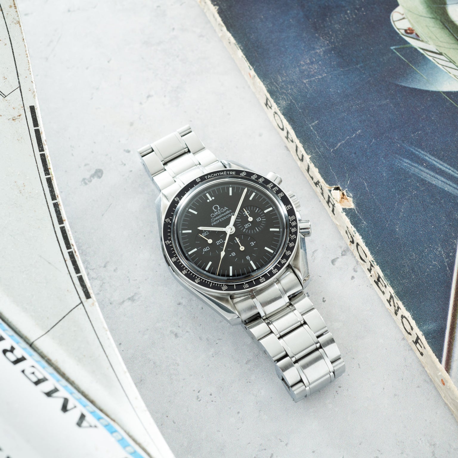 Omega Speedmaster Professional 'Hesalite Sandwich'
