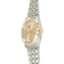 Royal | 41mm, Steel & Gold, Champagne Dial