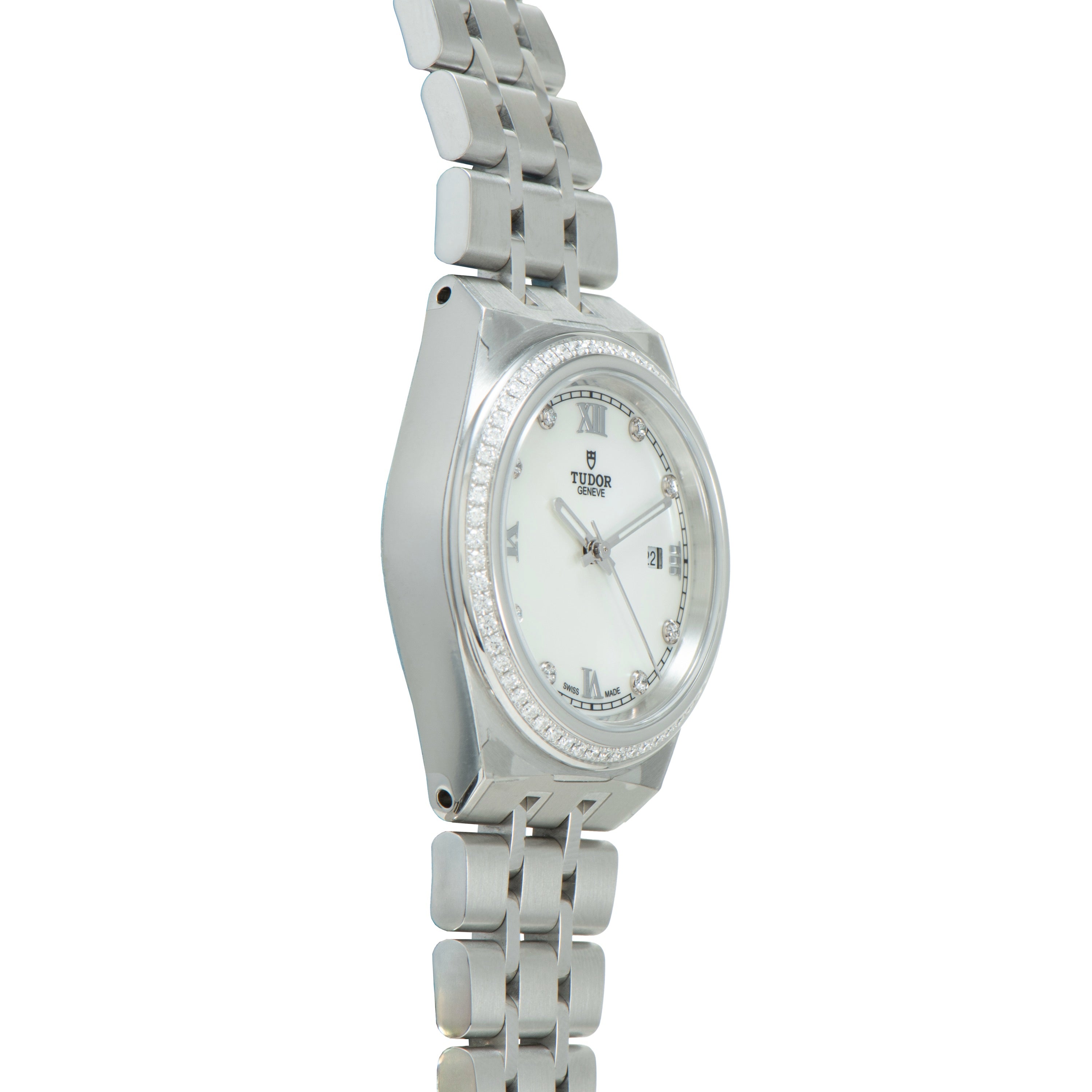 Royal | 34mm, Steel, Silver Dial