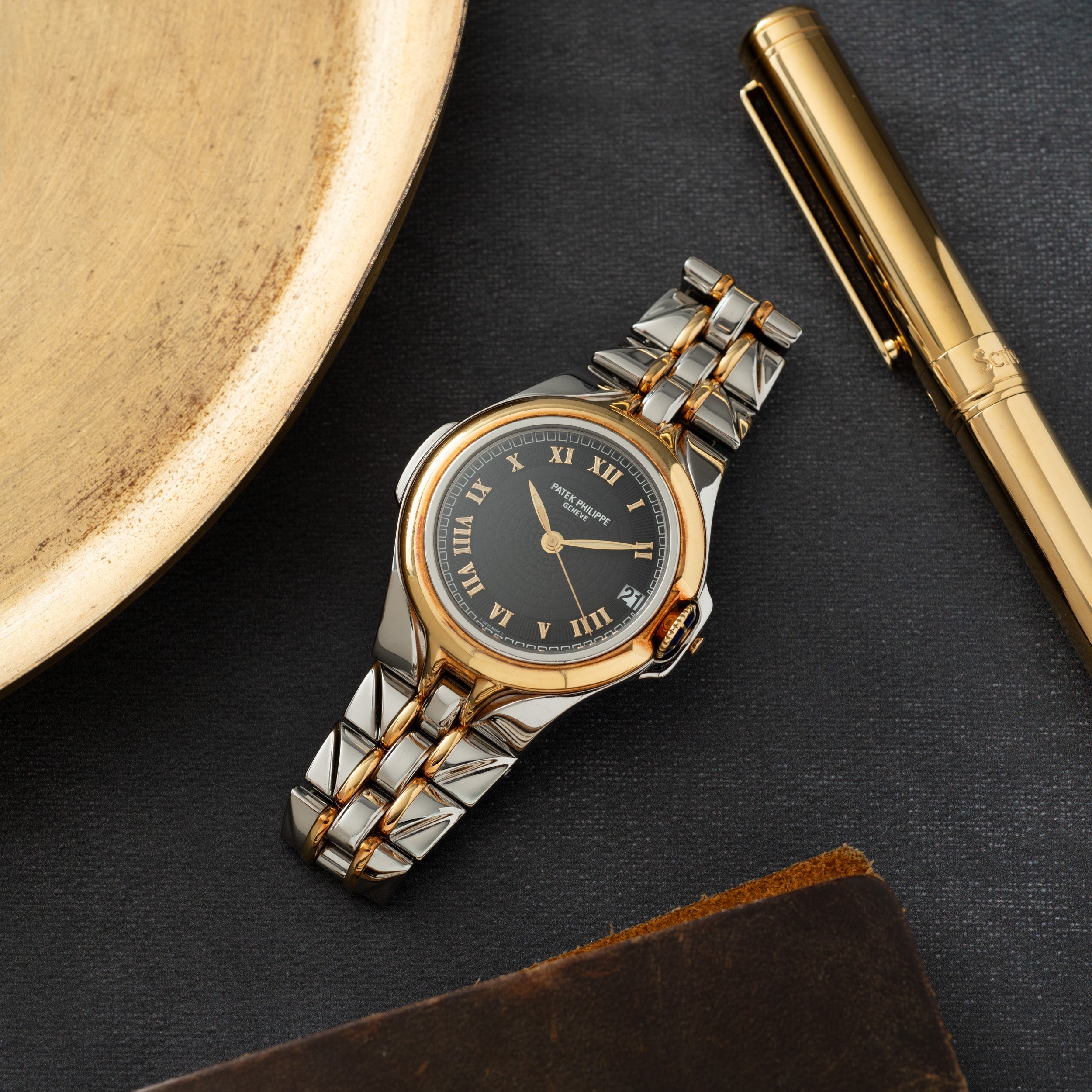 Patek Philippe Sculpture Two-Tone
