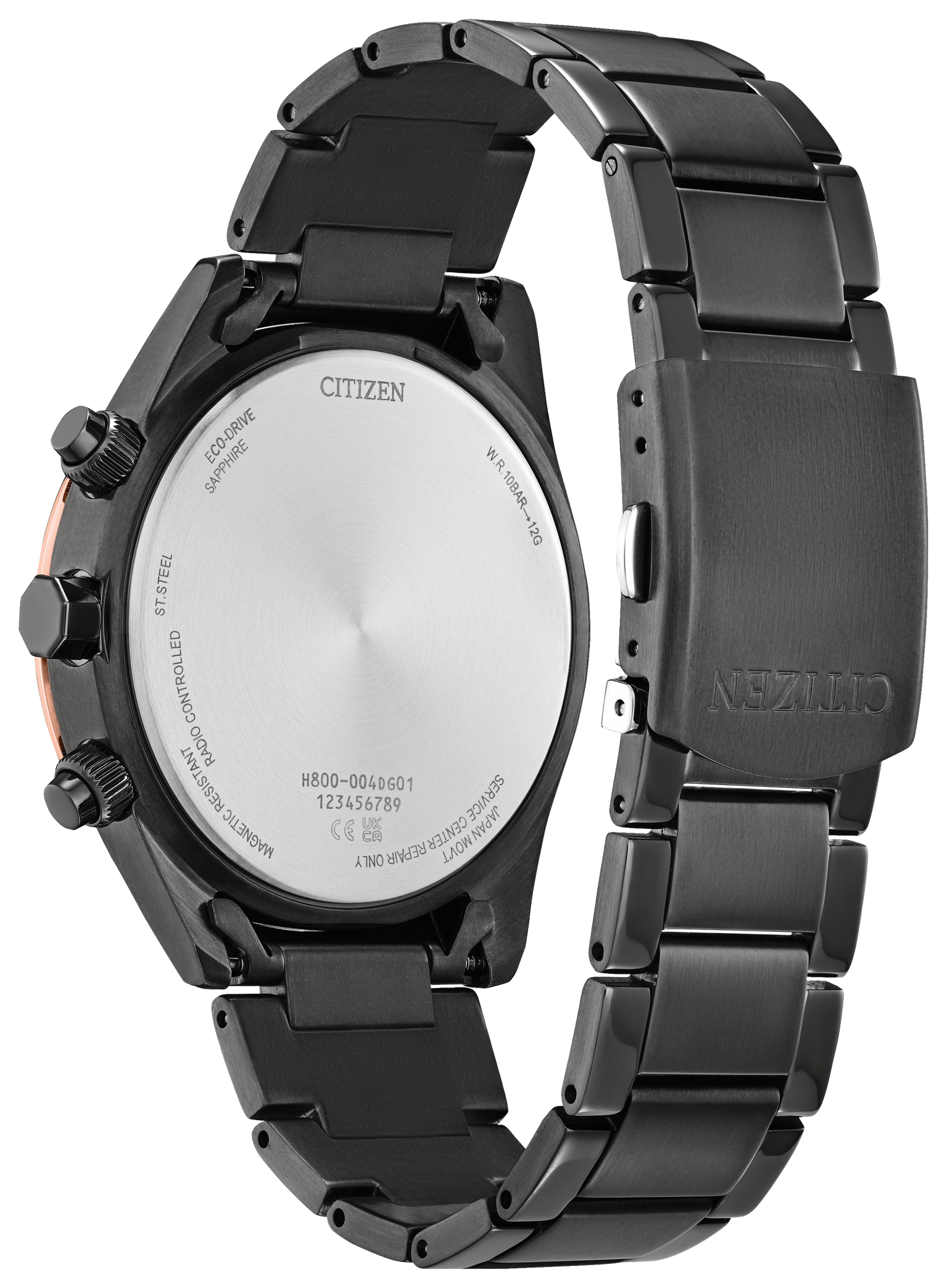 Citizen Radio Control Steel 43 mm Eco Drive