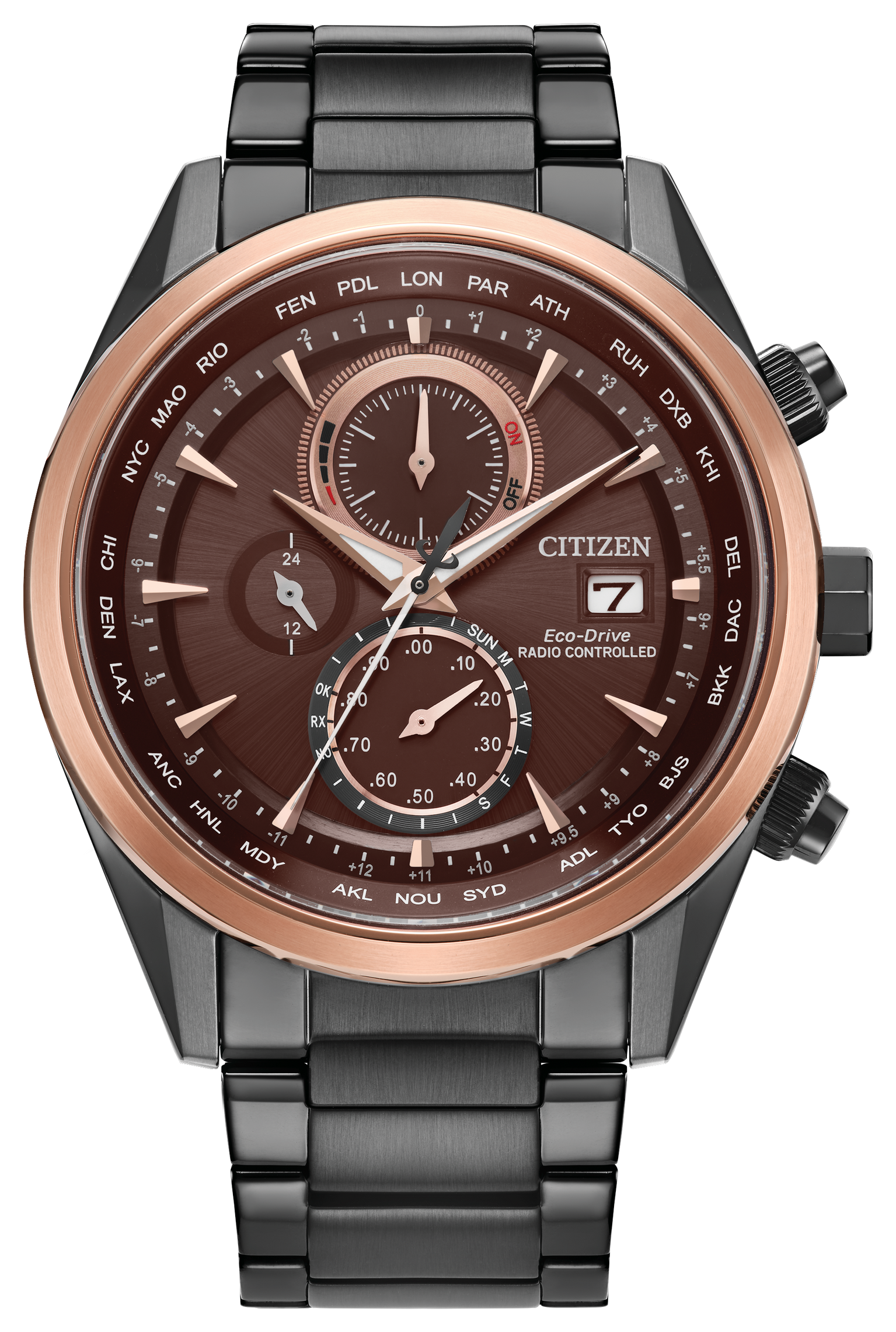 Citizen Radio Control Steel 43 mm Eco Drive
