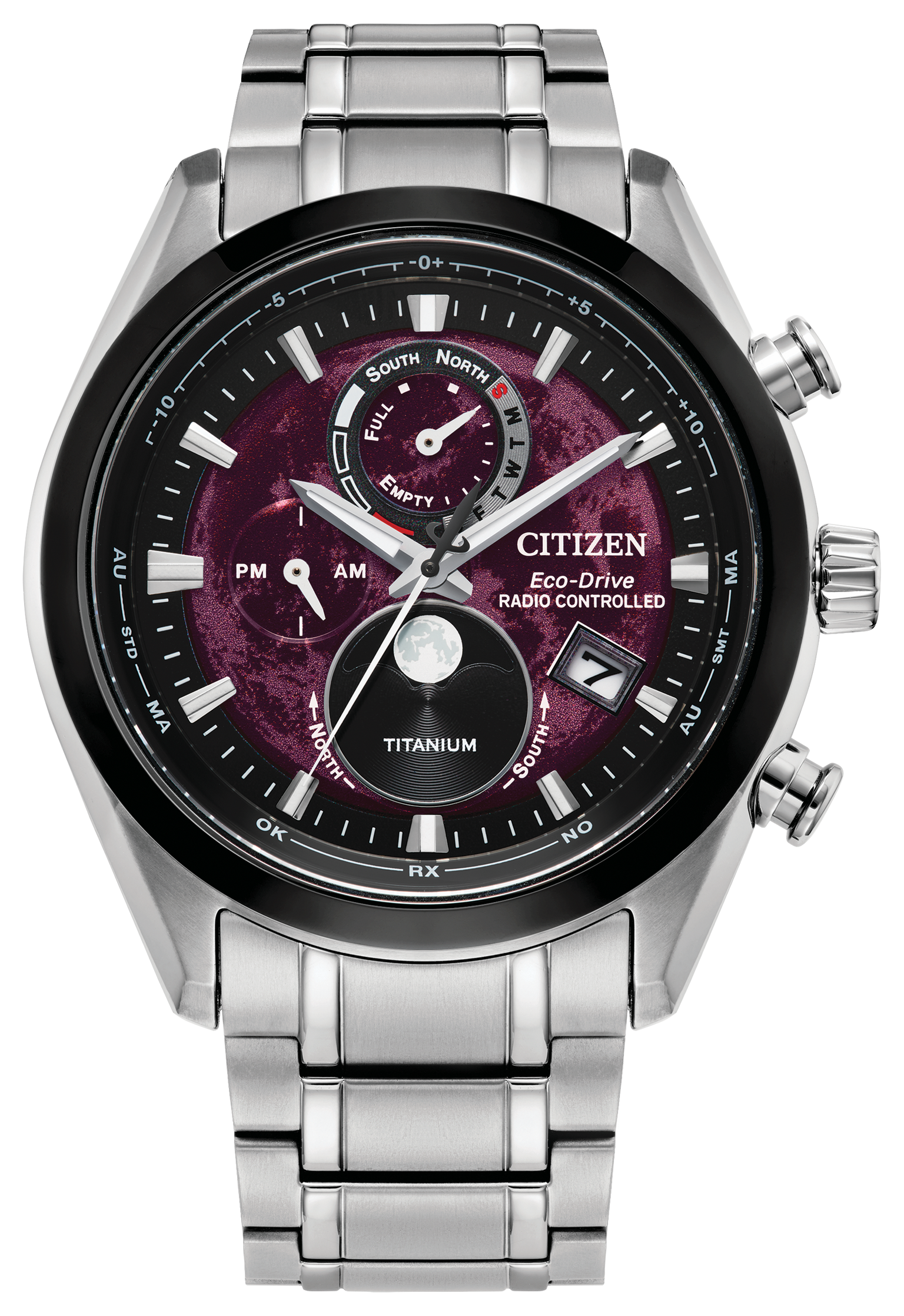 Citizen Tsuki-yomi A-T Titanium 43 mm Eco Drive