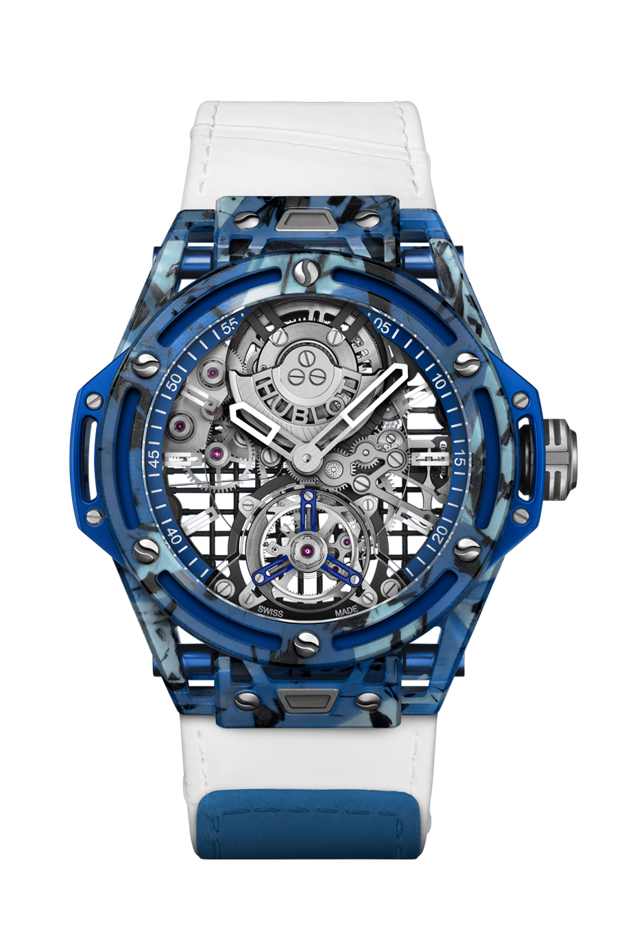 Big Bang Tourbillon Novak Djokovic Goat Edition Blue
