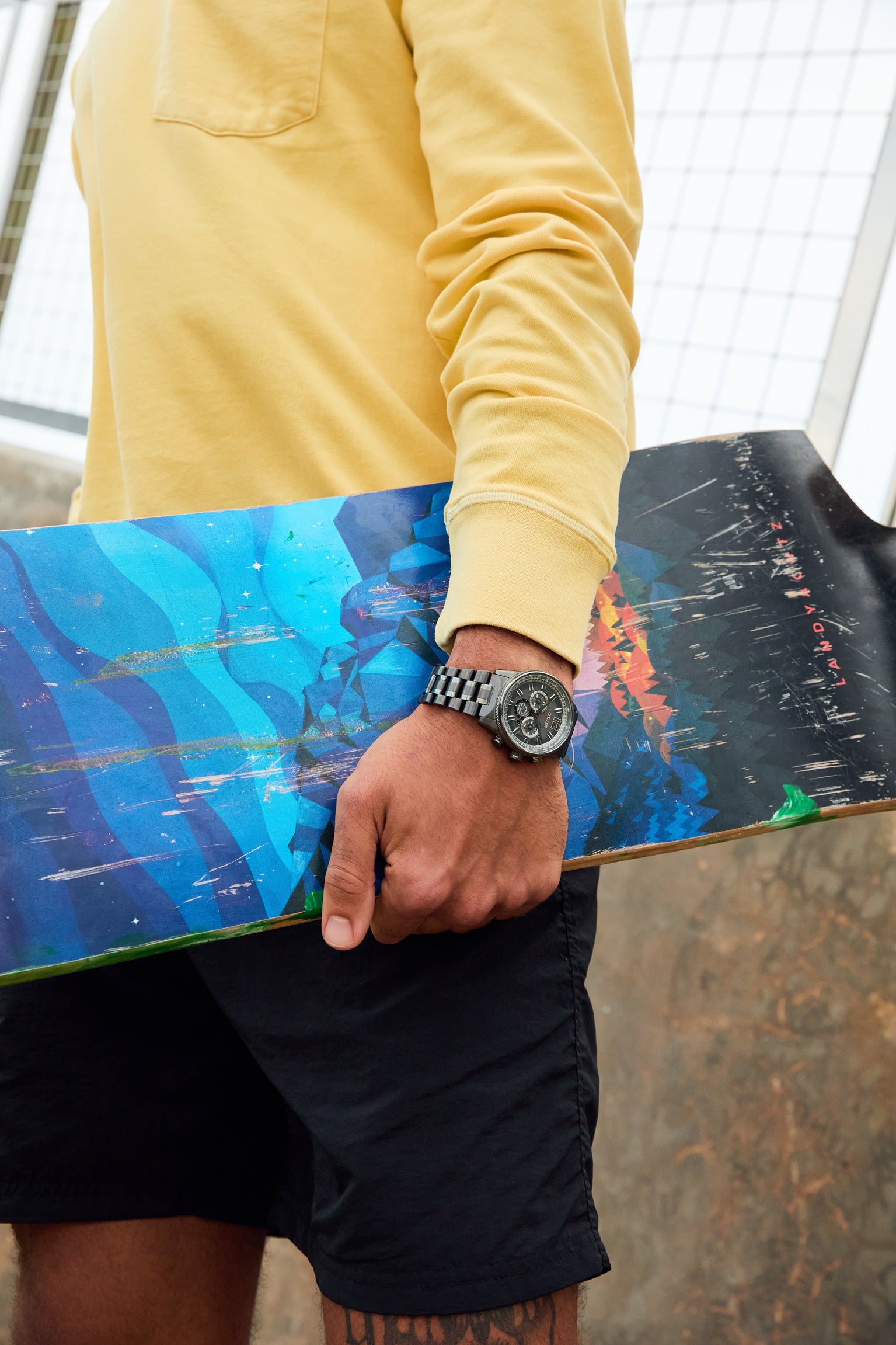 Citizen Nighthawk Sport Casual Steel 43 mm Eco Drive