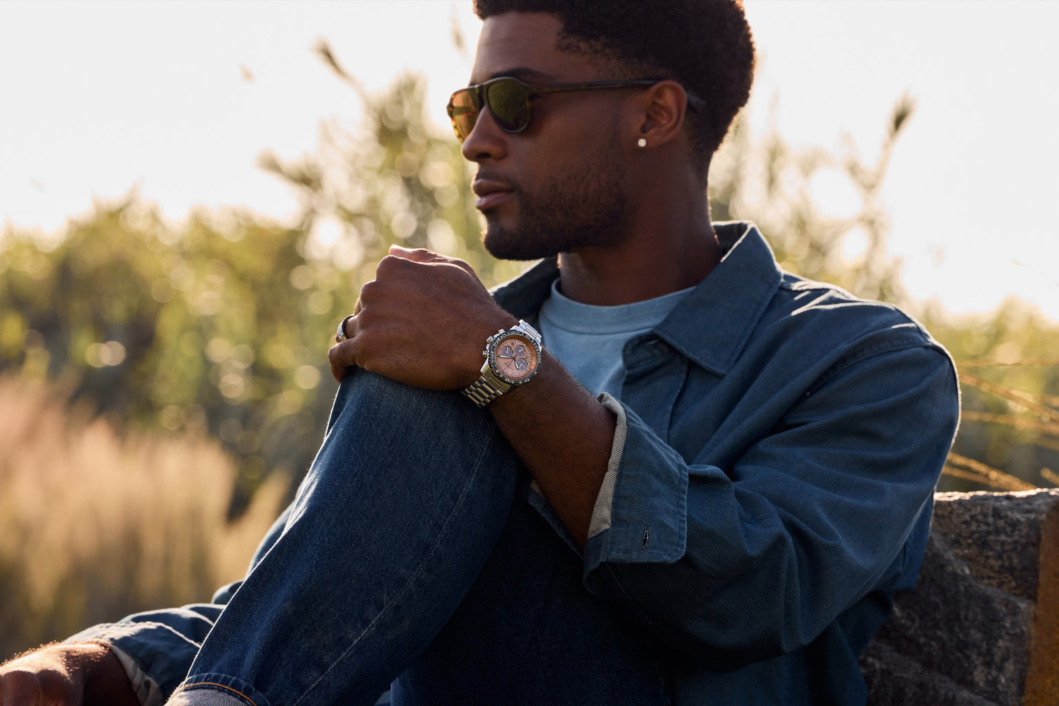 Citizen Navihawk Steel 40 mm Eco Drive