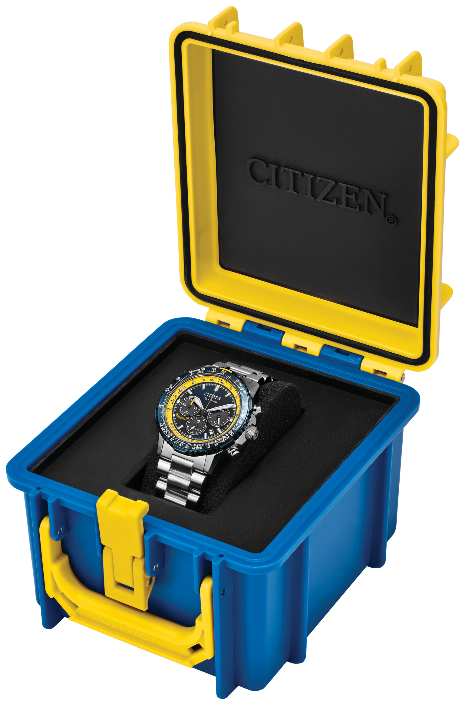 Citizen Navihawk Steel 40 mm Eco Drive