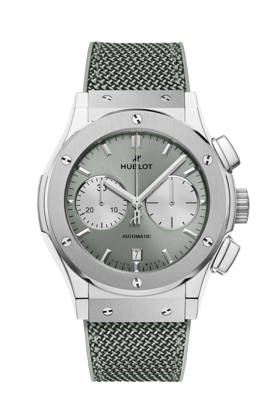 Classic Fusion Chronograph Titanium Sage Green
