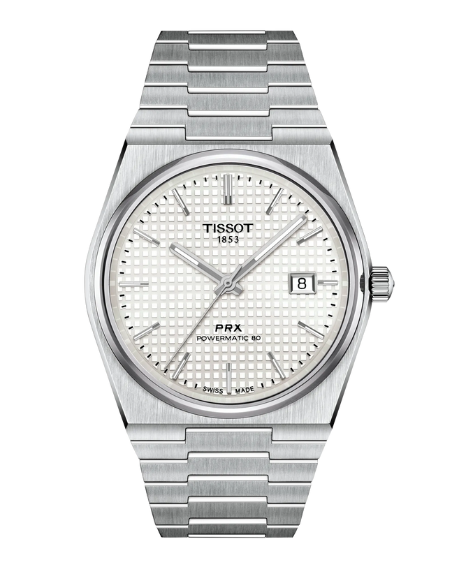 PRX 40 White Mother-of-Pearl | 40mm, Stainless Steel