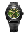 Depthmaster Numerals Black & Green | 39mm, Mens Watch