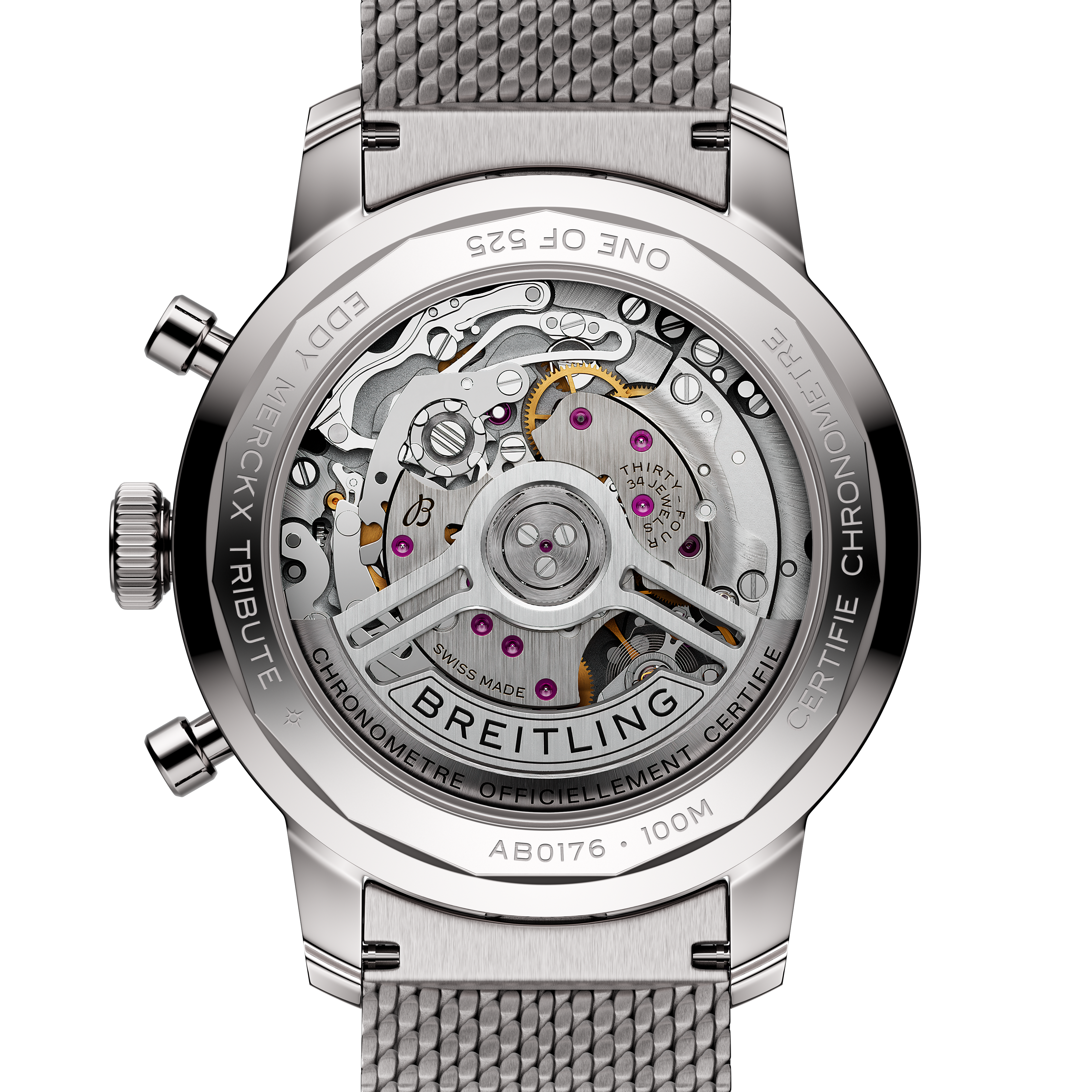 Top Time B01 Eddy Merckx | 41mm, Stainless Steel Strap, Men's Watch