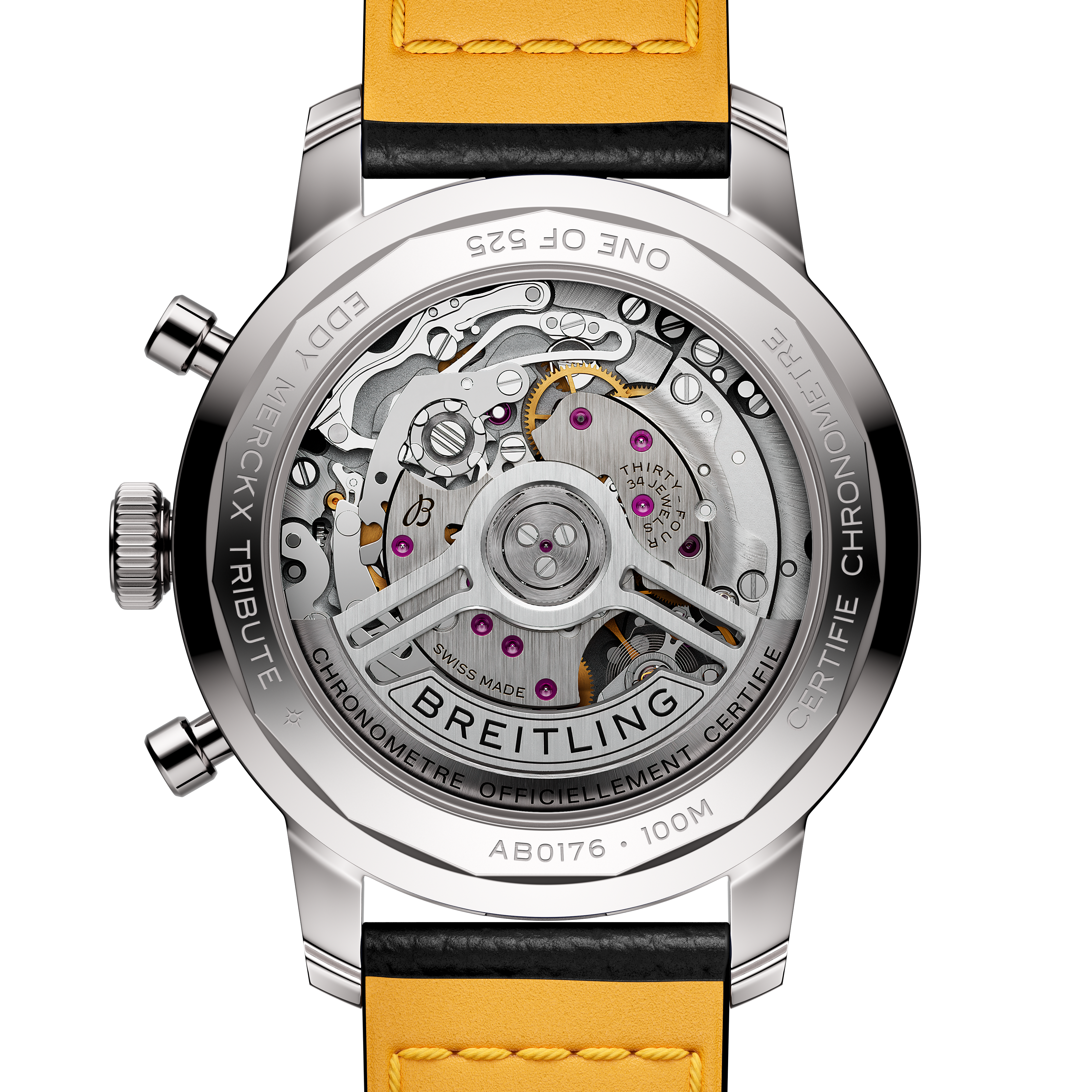 Top Time B01 Eddy Merckx | 41mm, Leather Strap, Men's Watch