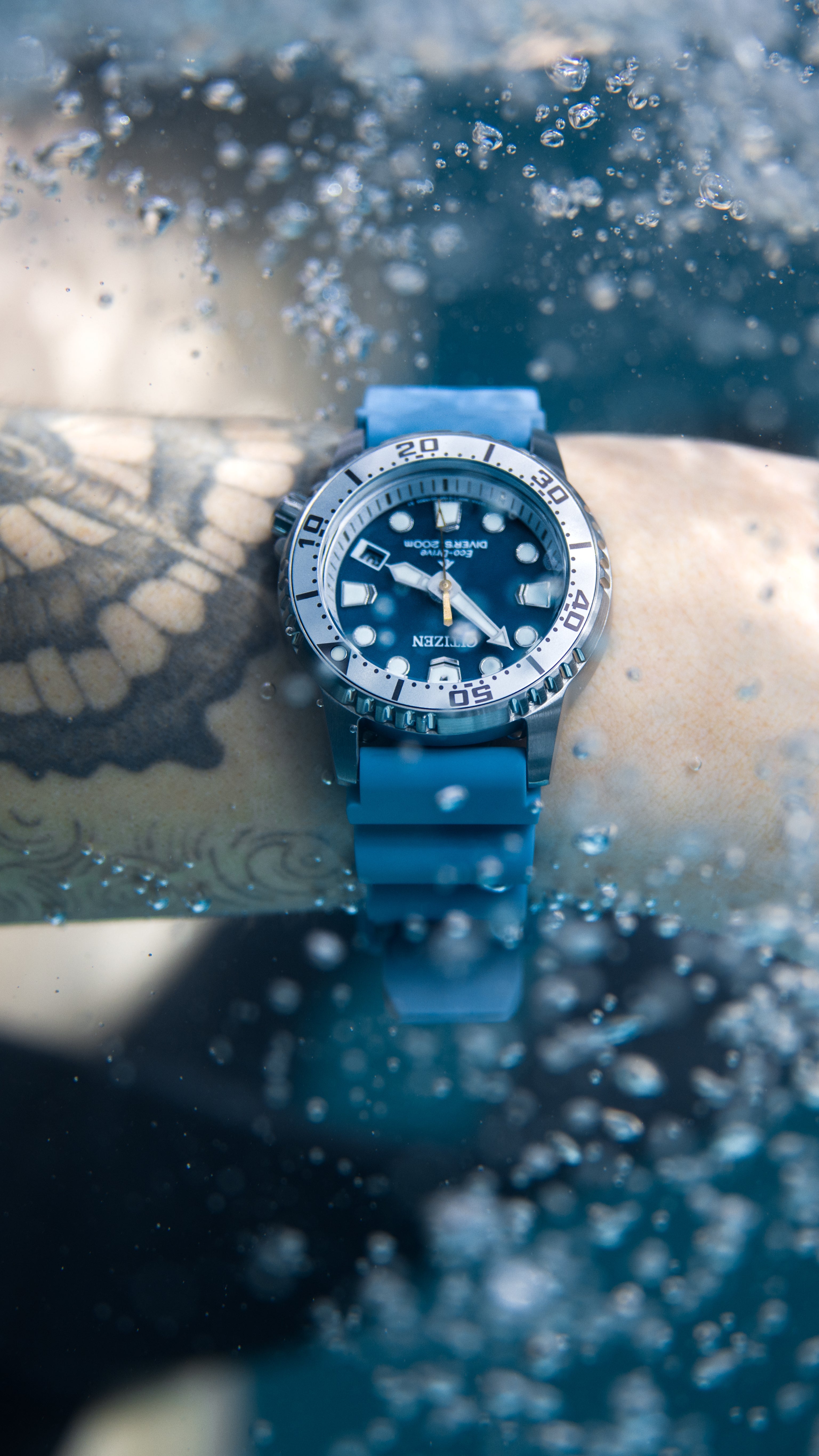 Citizen Dive 4 Steel 36.5 mm Eco Drive