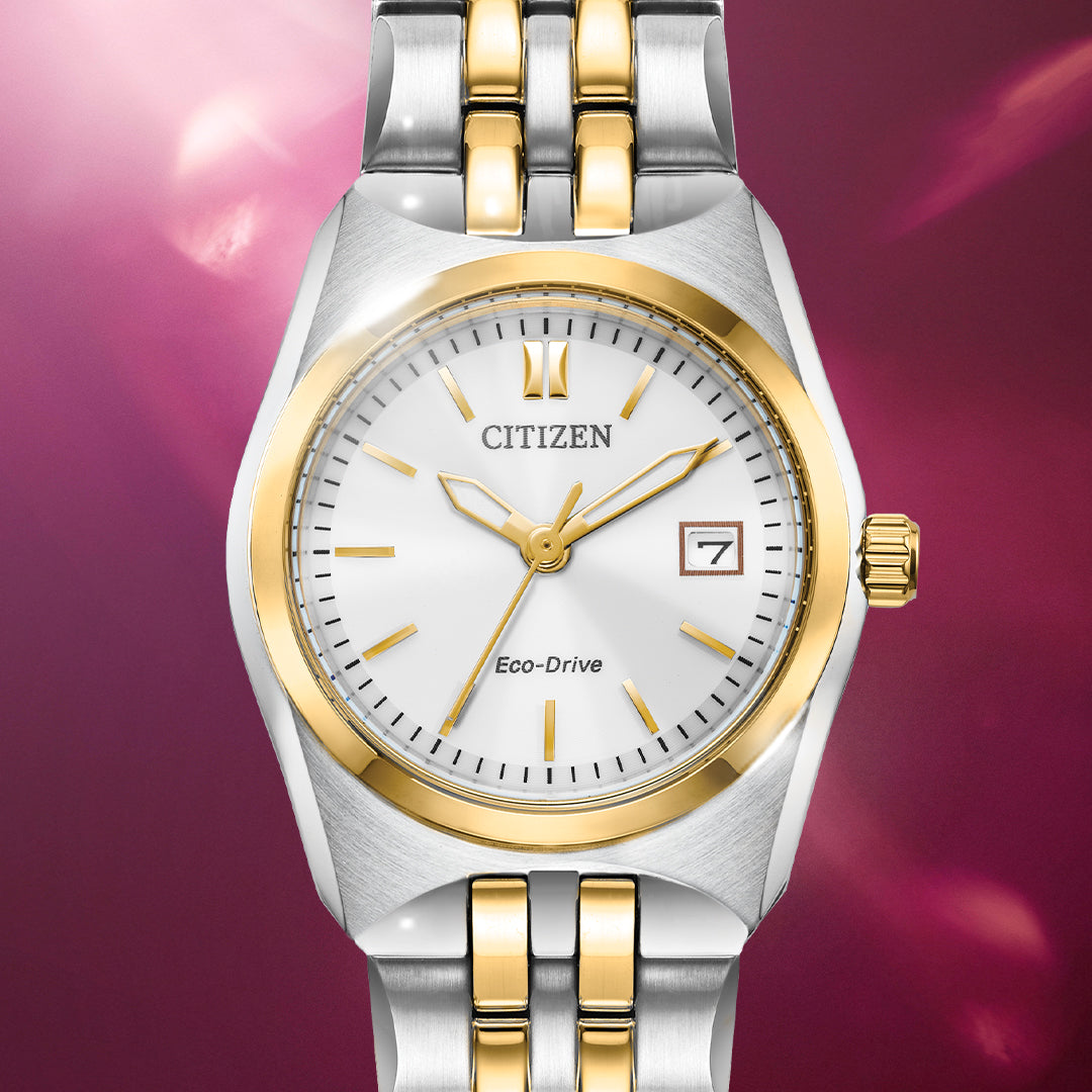 Citizen Corso Steel 27 mm Eco Drive