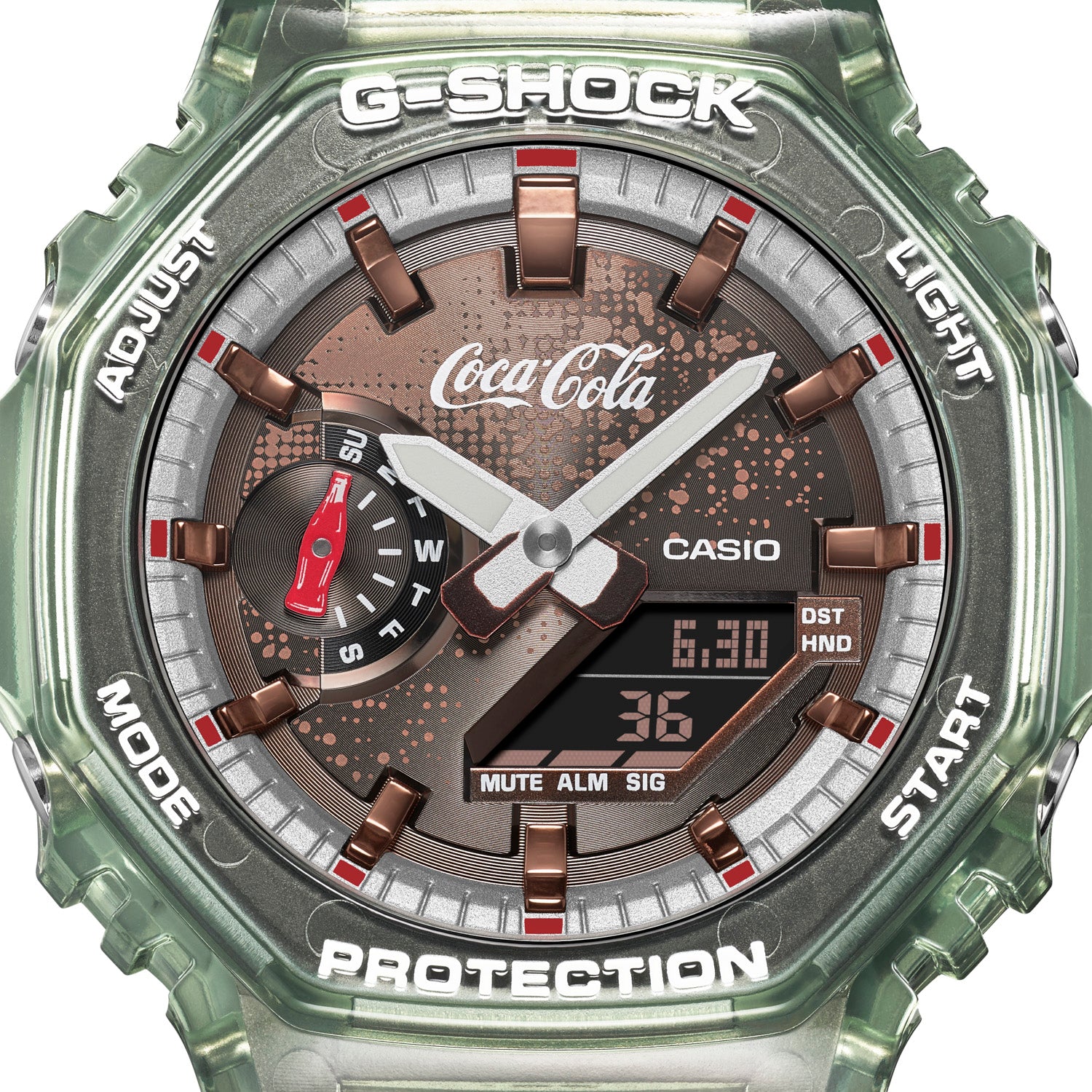 GA2100CC-3A Coca-Cola® | Carbon, 48mm