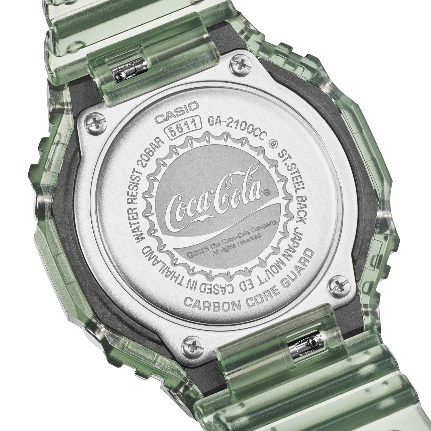 GA2100CC-3A Coca-Cola® | Carbon, 48mm