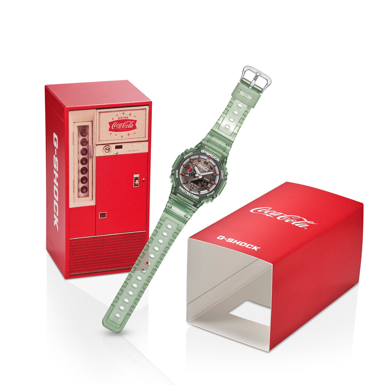 GA2100CC-3A Coca-Cola® | Carbon, 48mm