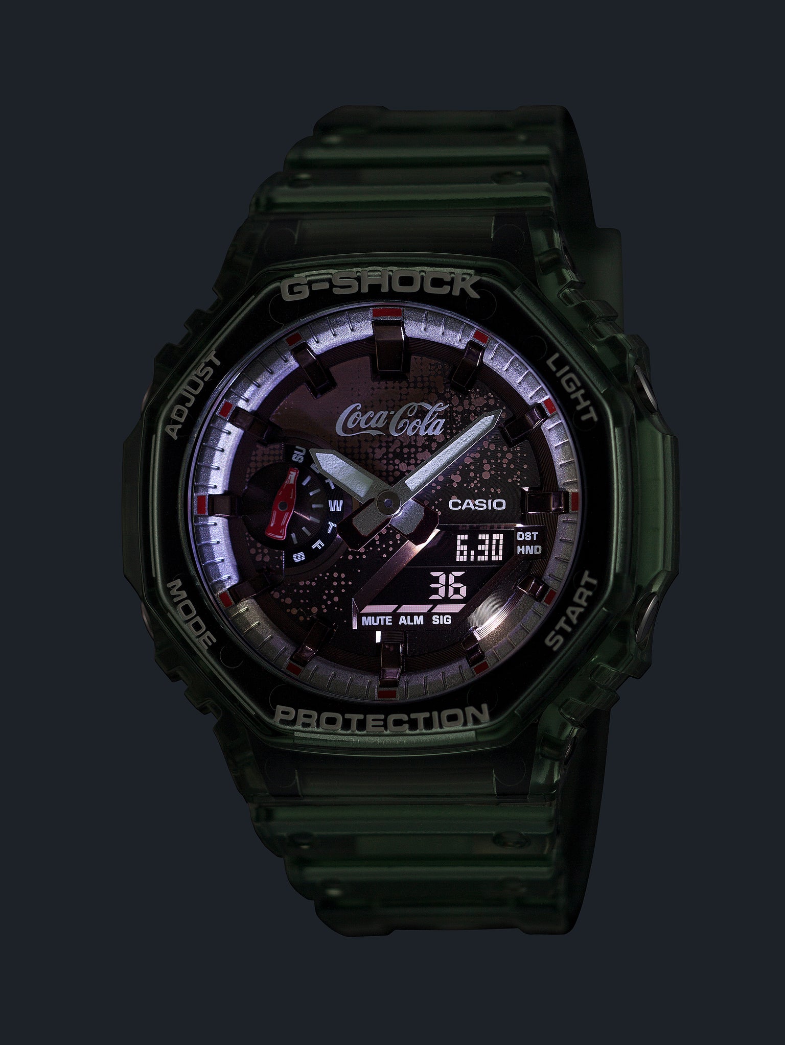 GA2100CC-3A Coca-Cola® | Carbon, 48mm