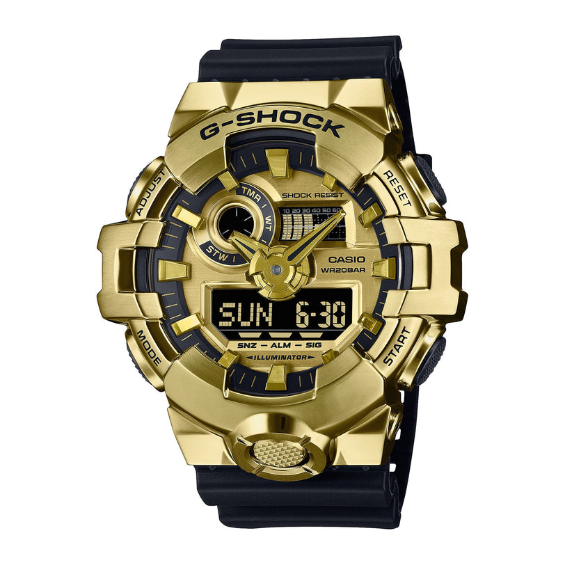 GM-700G-9A Quartz G Steel Stainless Steel / Resin Gold