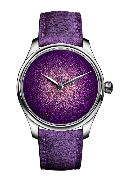 Endeavour Centre Seconds Concept Purple Enamel