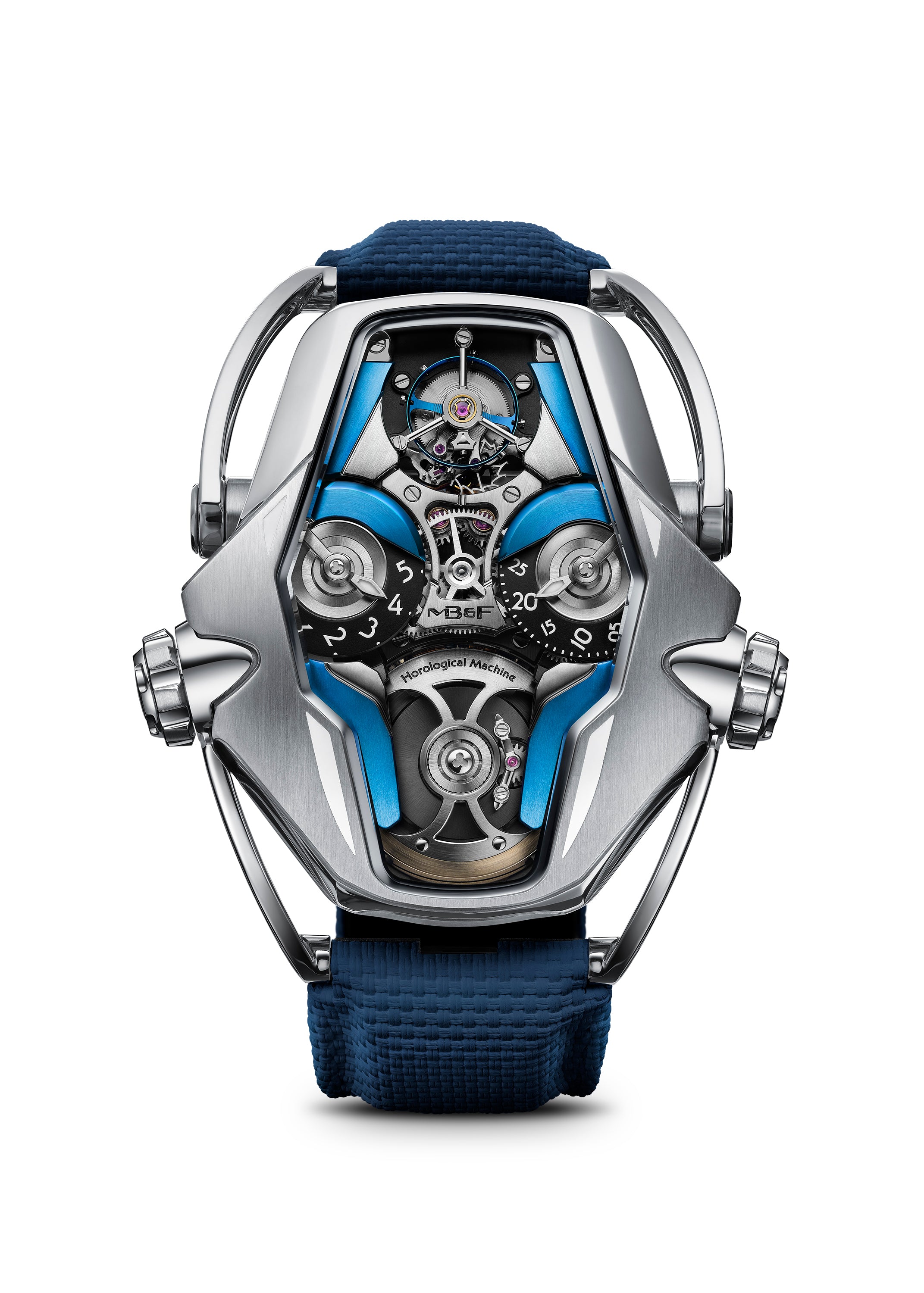 HM12 Guardian | 49mm, Blue, Mens Watch