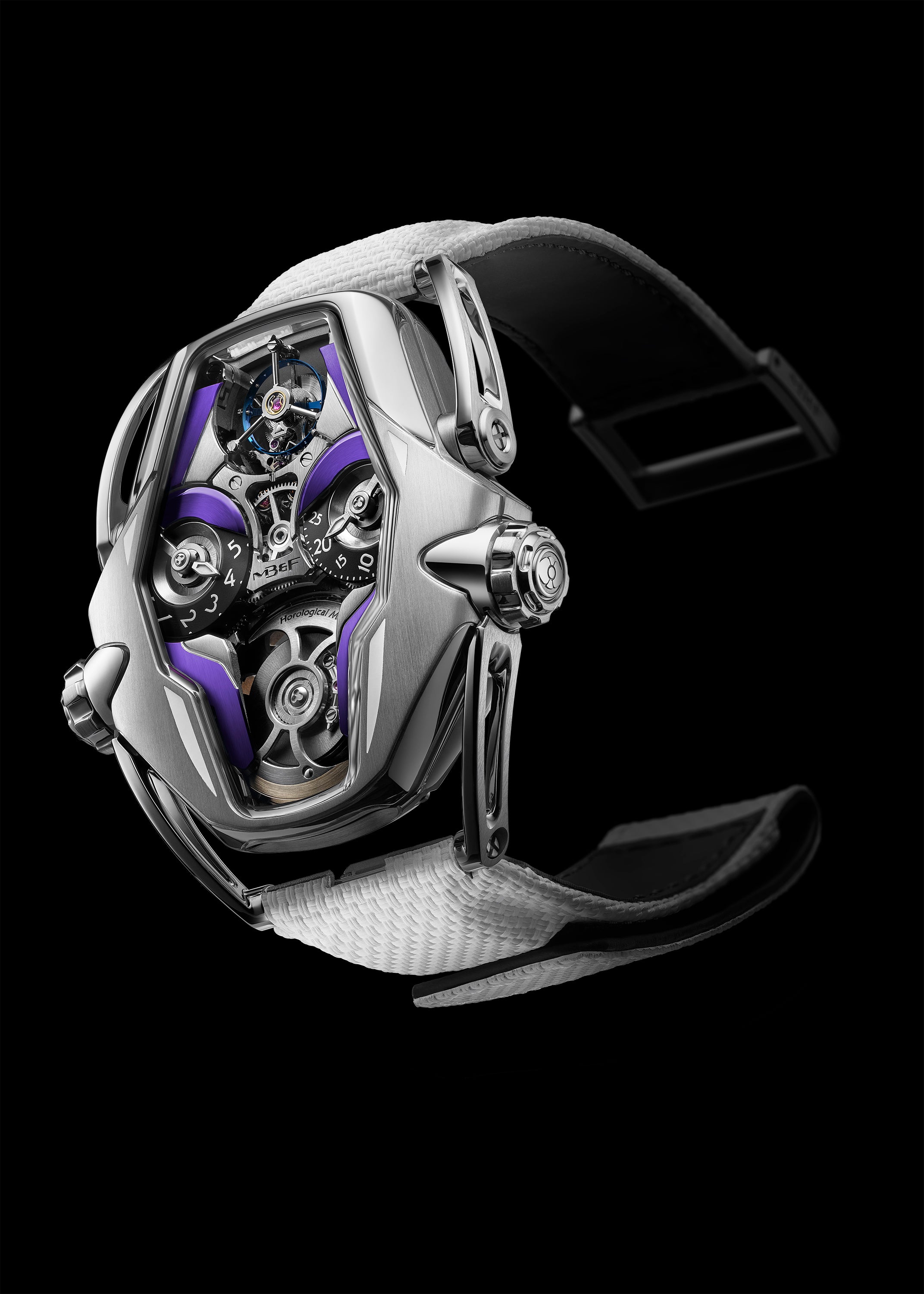 HM12 Guardian | 49mm, Purple, Mens Watch