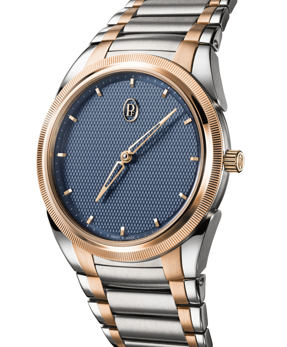 TONDA PF Micro-Rotor | Stainless Steel and Rose Gold 40mm, Mens Watch