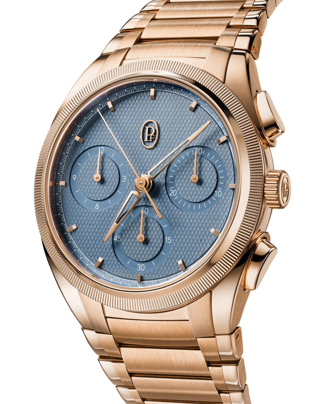 TONDA PF Chronograph | Rose Gold Mineral Blue 40mm, Mens Watch