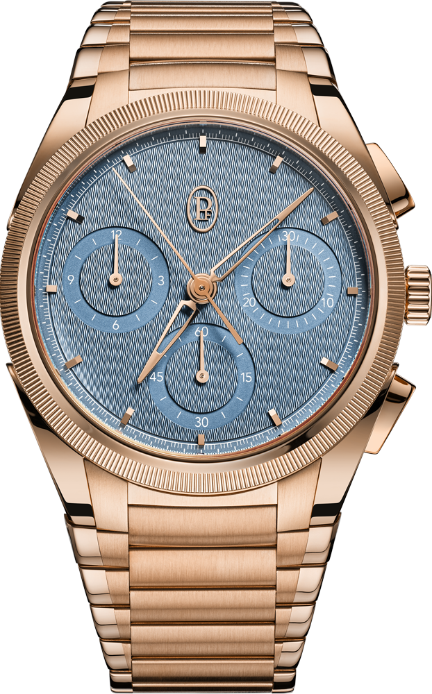 TONDA PF Chronograph | Rose Gold Mineral Blue 40mm, Mens Watch