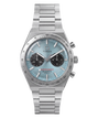 Q Timex Continental Chronograph | 36mm, Steel, Blue Dial