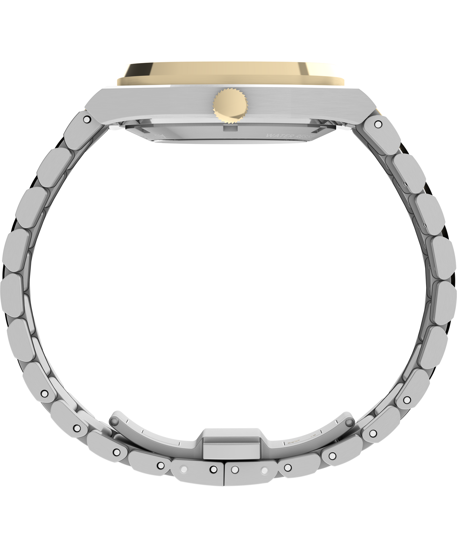 Automatic E Line | 38mm, Two-Tone Steel, Silver Dial