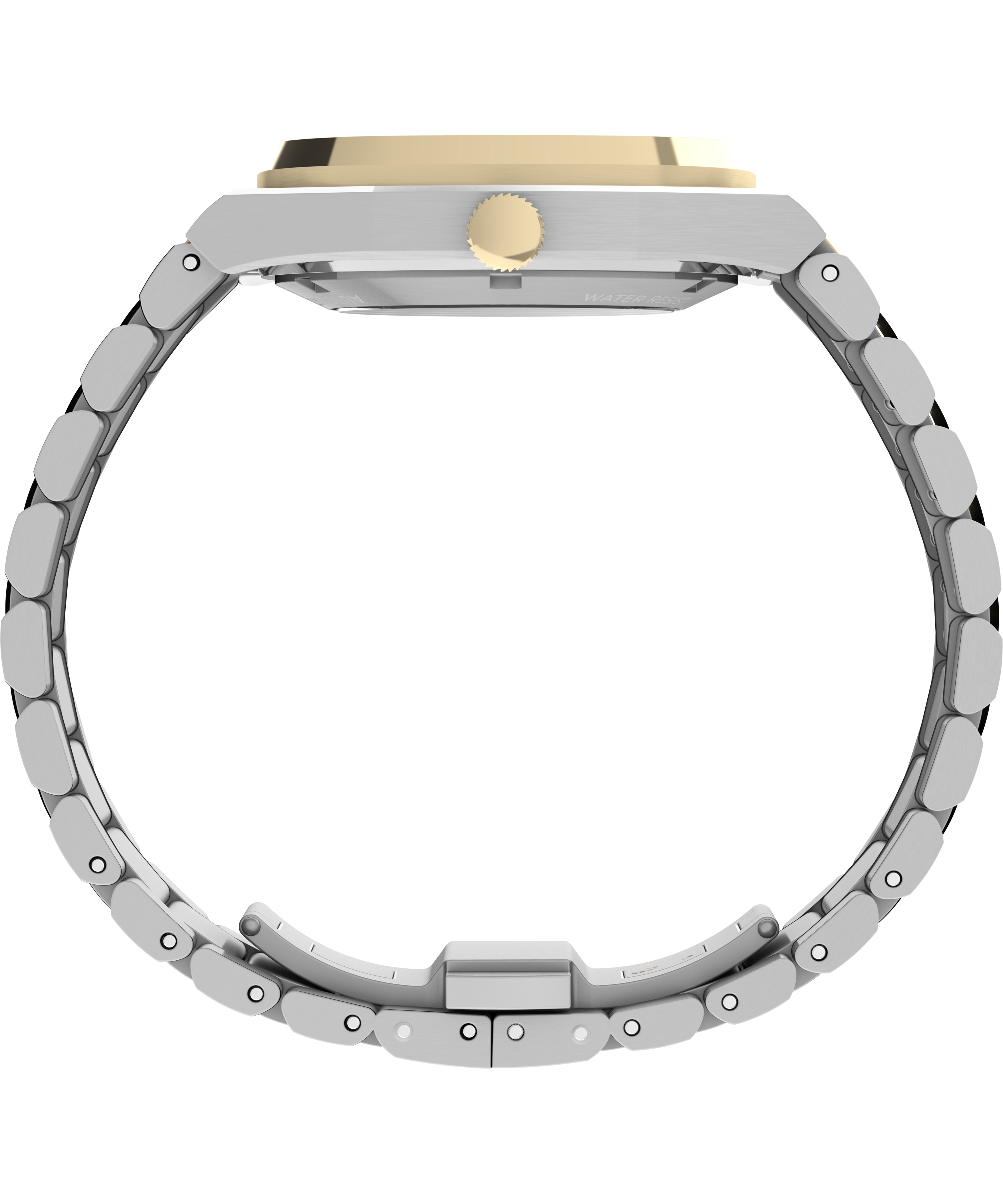Automatic E Line | 38mm, Two-Tone Steel, Silver Dial