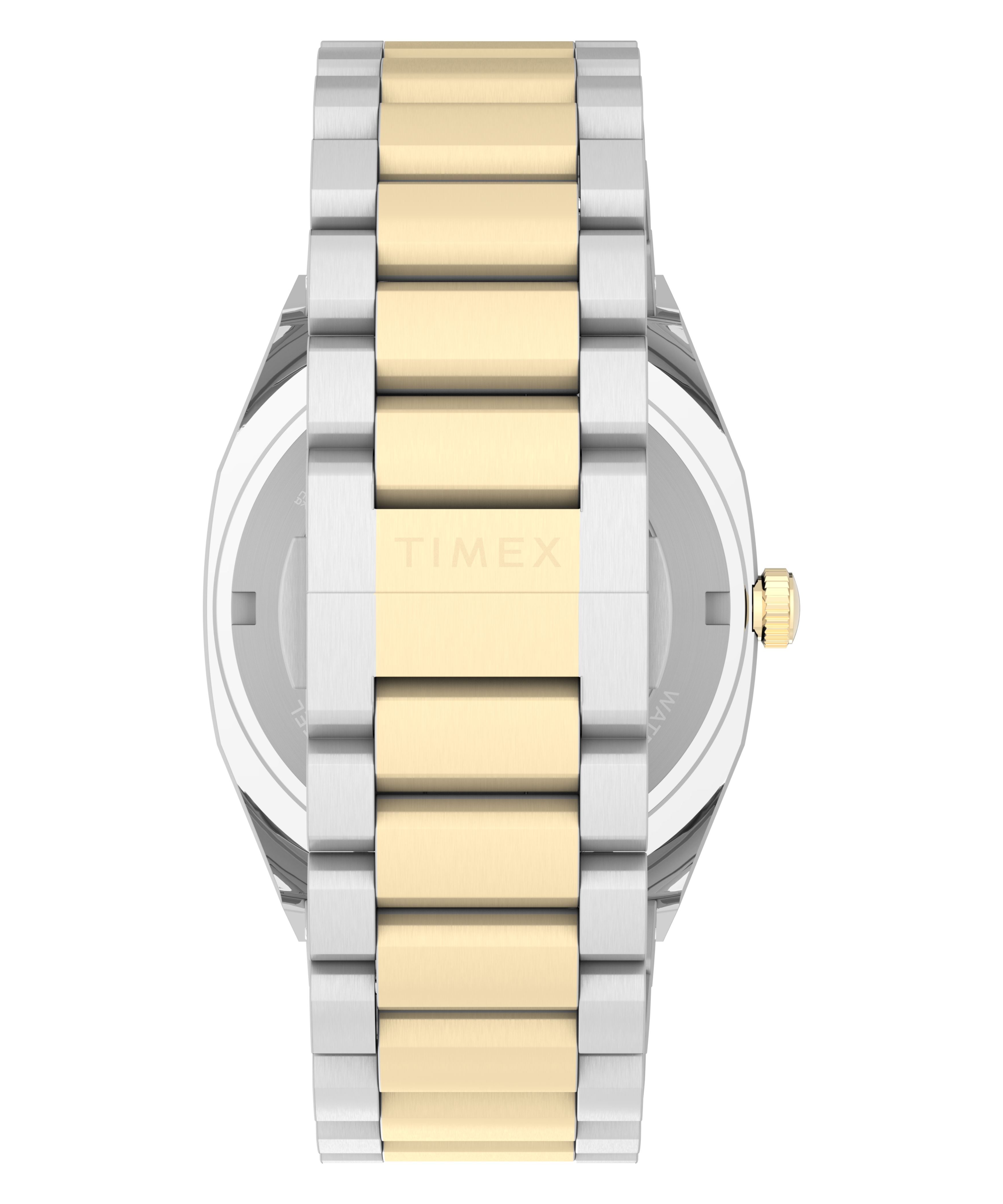 Automatic E Line | 38mm, Two-Tone Steel, Silver Dial
