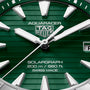 Aquaracer Professional 200 Solargraph | 40mm, Titanium, Green Dial, Men's Watch