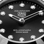 Aquaracer Professional 100 Solargraph | 28mm, Steel, Black Dial, Womens Watch