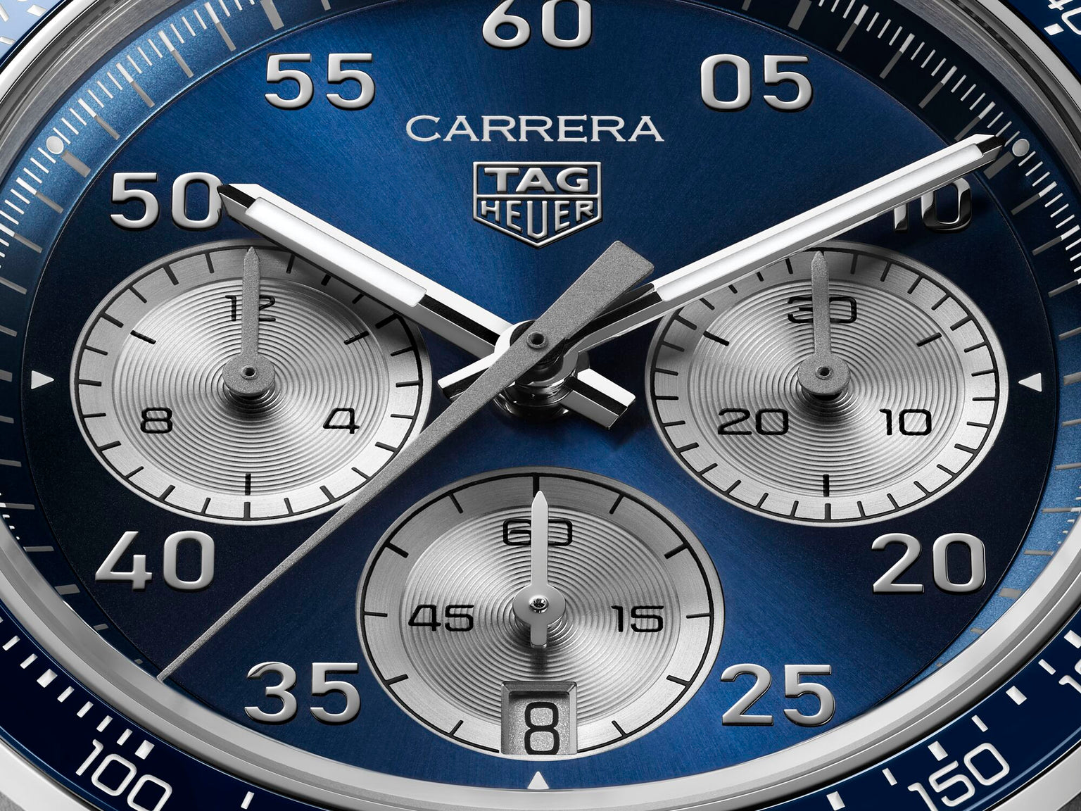 Carrera Chronograph Sport Blue | 42mm, Stainless Steel, Men's Watch