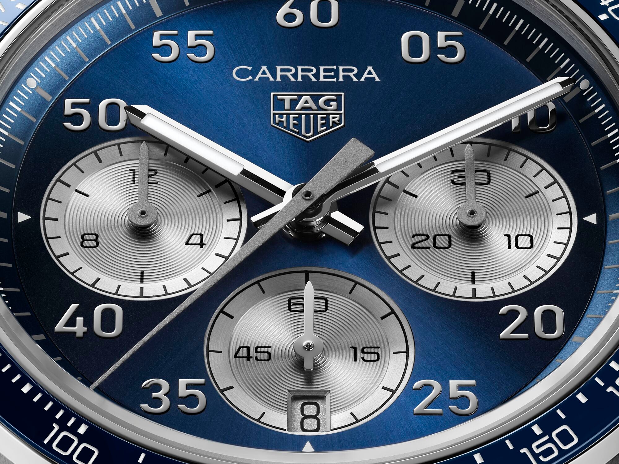 Carrera Chronograph Sport Blue | 42mm, Stainless Steel, Men's Watch