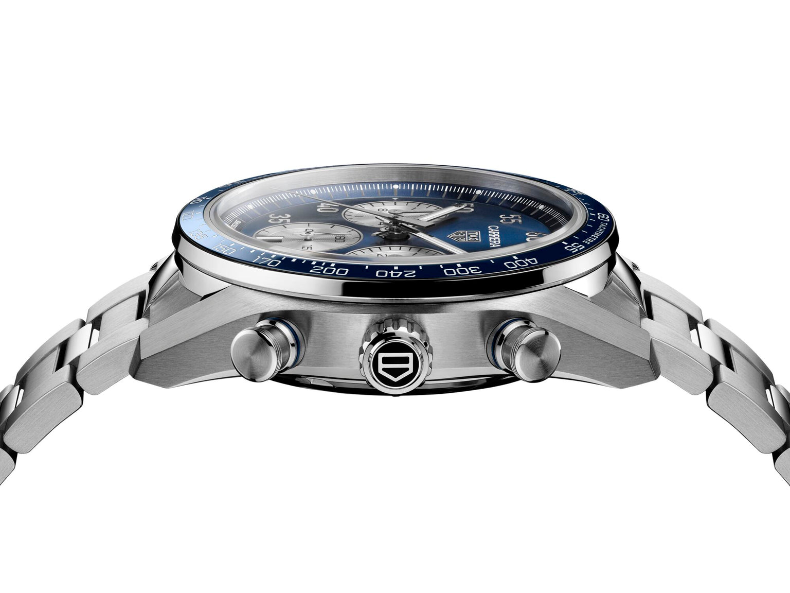 Carrera Chronograph Sport Blue | 42mm, Stainless Steel, Men's Watch