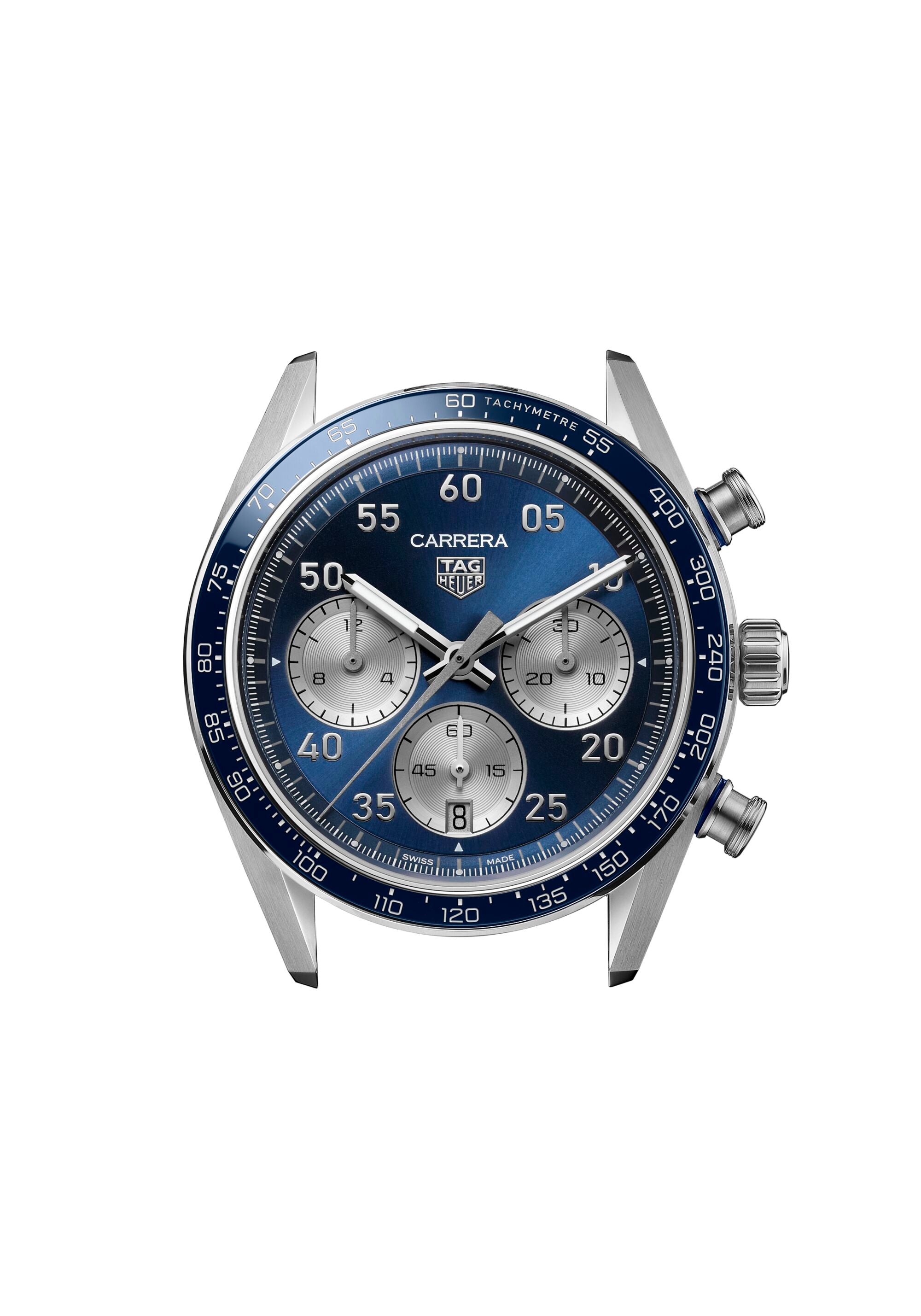 Carrera Chronograph Sport Blue | 42mm, Stainless Steel, Men's Watch