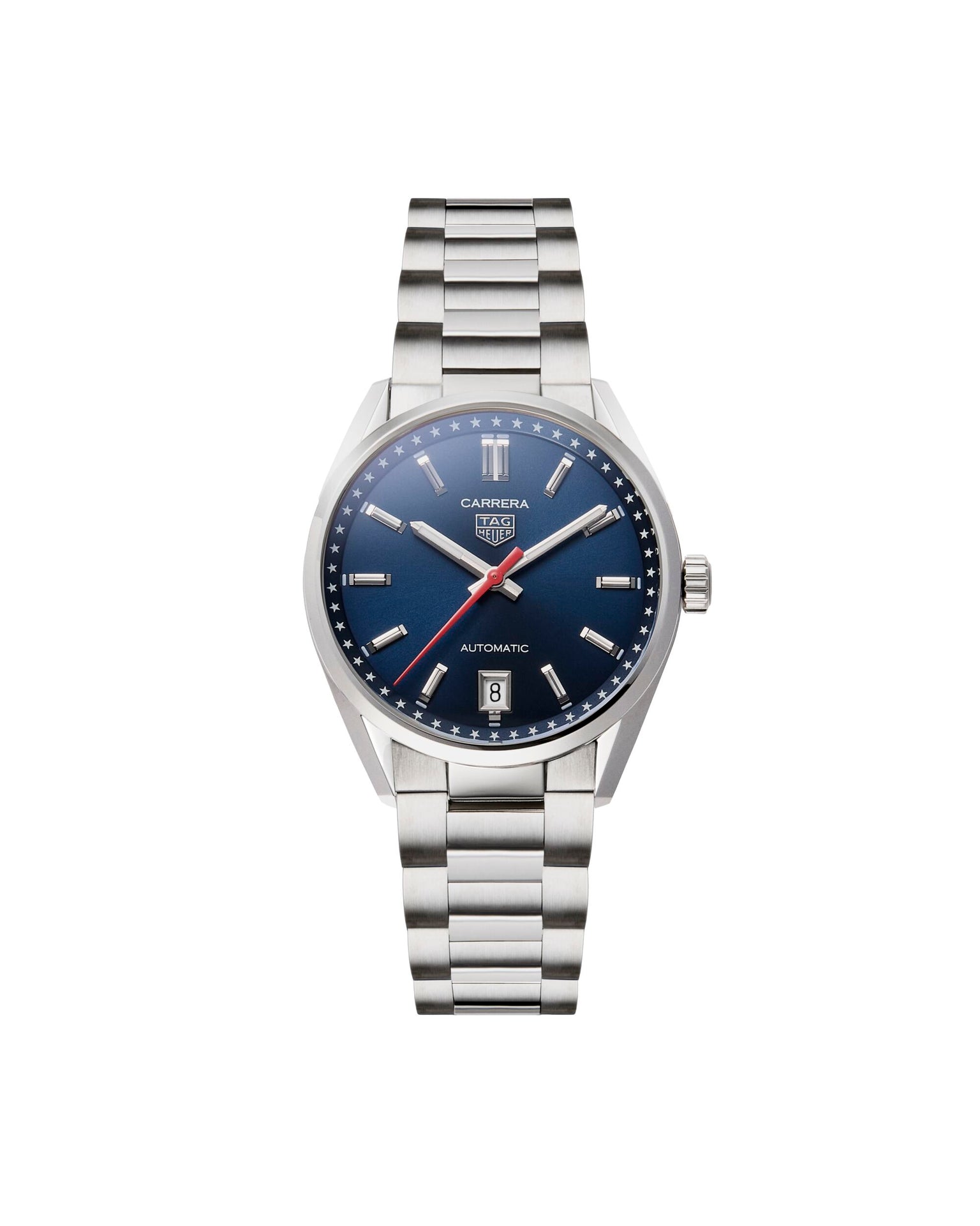 Carrera Date 250 US Anniversary Limited Edition | 36mm, Stainless Steel, Men's Watch