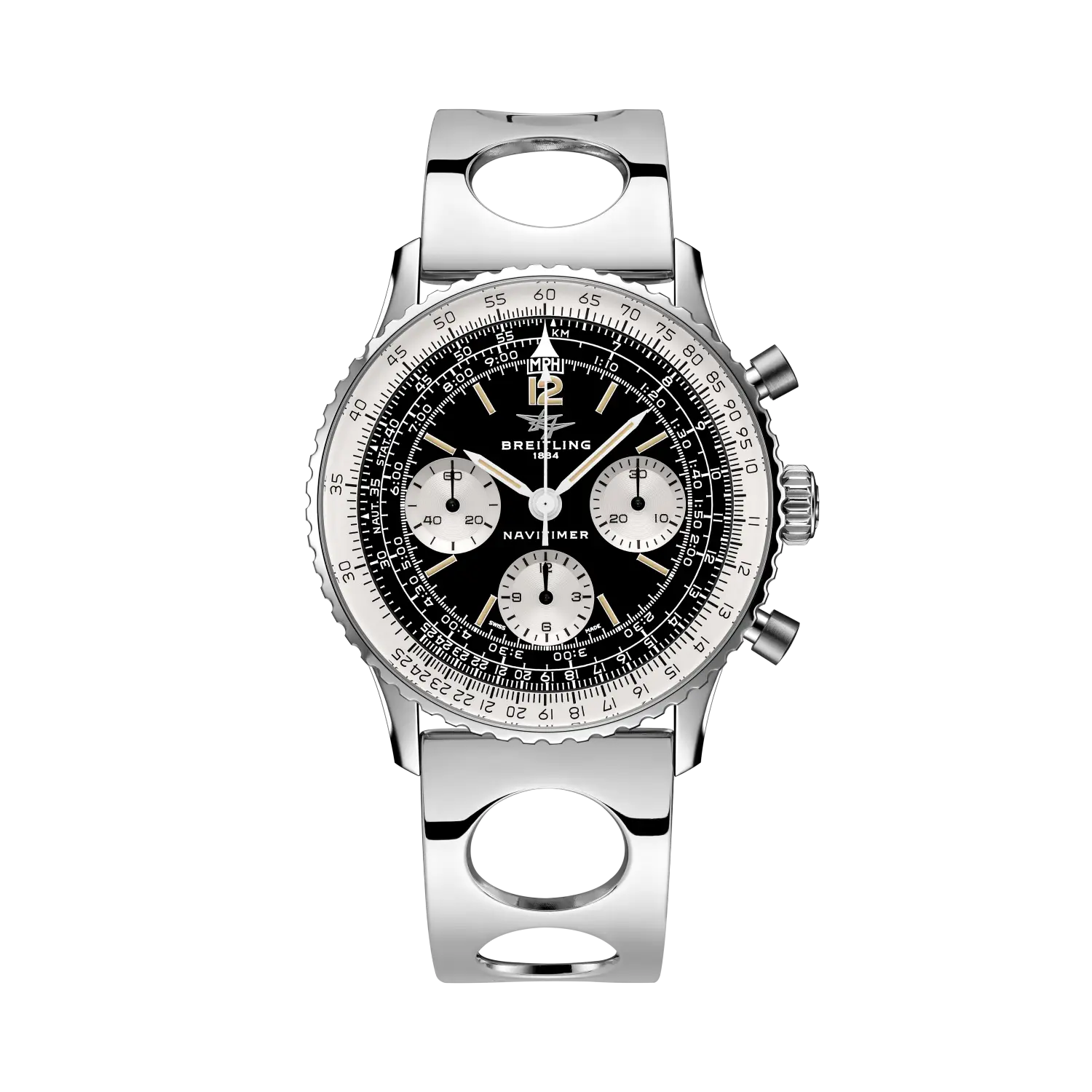 Navitimer B09 Chronograph 41 Miles Davis | 41mm, Stainless Steel, Men's Watch