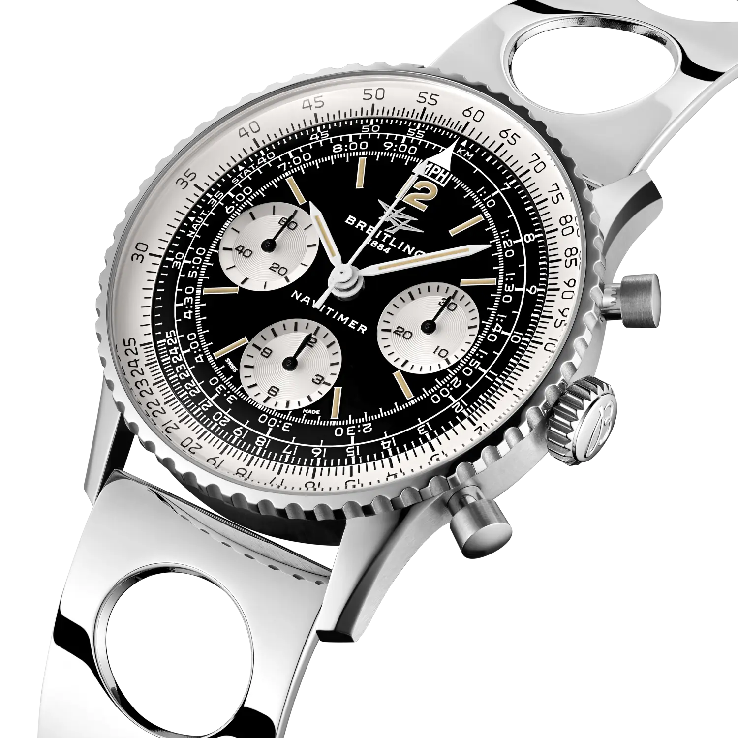 Navitimer B09 Chronograph 41 Miles Davis | 41mm, Stainless Steel, Men's Watch